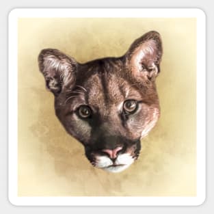 Mountain lion Sticker